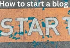 how to start a blog